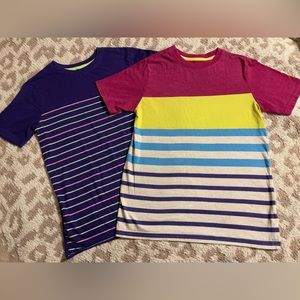 CAT & JACK 2 Bundle Short Sleeve T-Shirts Sz XL (16)